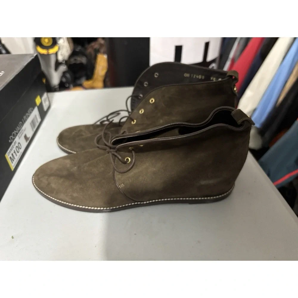 Stuart Weitzman Kalahari Neutral Sport Suede Ankle Boot‎ Size 9.5 New